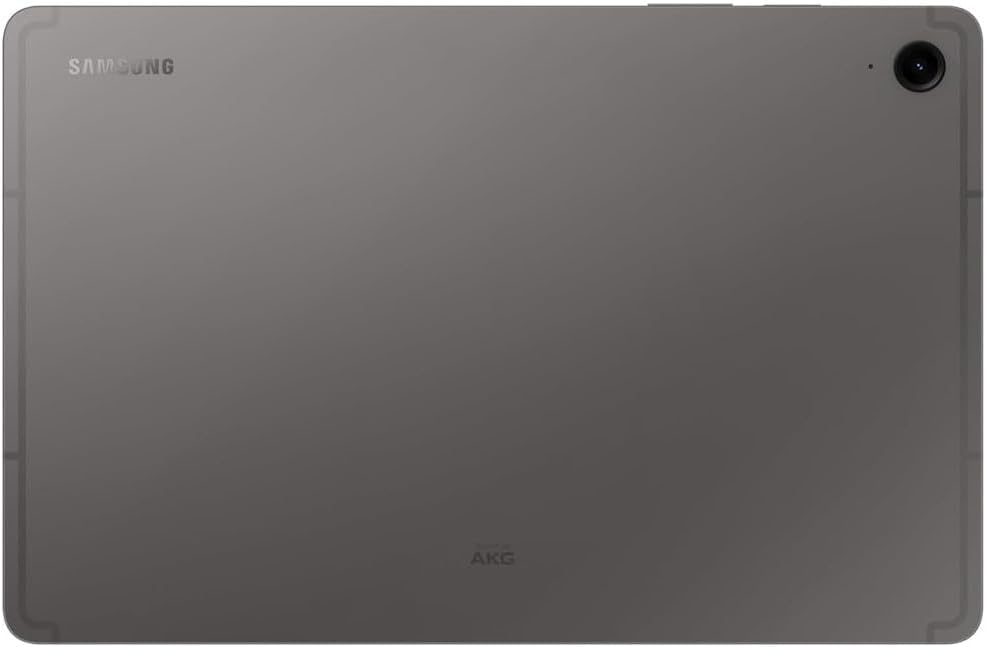 SAMSUNG Galaxy Tab S9 FE 5G (128GB, 6GB, WiFi + Cellular) Fully Unlocked Android Tablet, 10.9', Wi-Fi 6, S Pen NOT Included, SM-X518U (w/ 256GB SD, Gray) (Renewed)