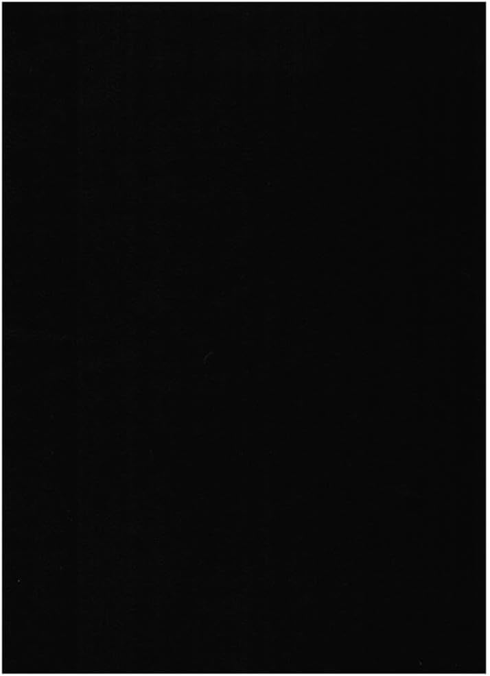 Pemberly Row 7' Full Size Futon Mattress Replacement, Suede Fabric Sleeper Sofa Bed Mattress, Cotton and Foam Construction, Black-Frame Not Included