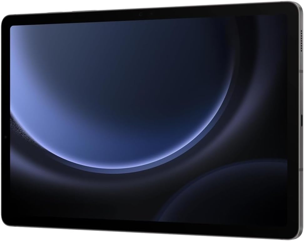 SAMSUNG Galaxy Tab S9 FE 5G (128GB, 6GB, WiFi + Cellular) Fully Unlocked Android Tablet, 10.9', Wi-Fi 6, S Pen NOT Included, SM-X518U (w/ 256GB SD, Gray) (Renewed)