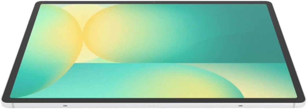 Samsung Galaxy Tab S10 FE+ Plus w/S-Pen | 128GB, 8GB RAM, Wi-Fi Only | 13.1' LCD, WiFi 6E Android 15 Tablet, 4K Camera | International Model X620 | 25W Fast Charger Bundle (Silver)