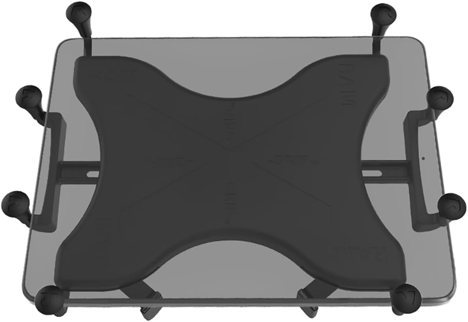 RAM MOUNTS X-Grip Universal Tablet Holder for 12'-13' Tablets, Spring-Loaded Cradle with AMPS & VESA Compatibility RAM-HOL-UN11U