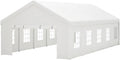 2025 Party Gazebo Heavy Duty Tent Large Wedding Event Shelters Removable Outdoor Carport Camping Garden Patio 16x32
