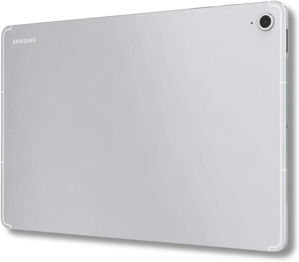 Samsung Galaxy Tab S10 FE+ Plus w/S-Pen | 128GB, 8GB RAM, Wi-Fi Only | 13.1' LCD, WiFi 6E Android 15 Tablet, 4K Camera | International Model X620 | 25W Fast Charger Bundle (Silver)