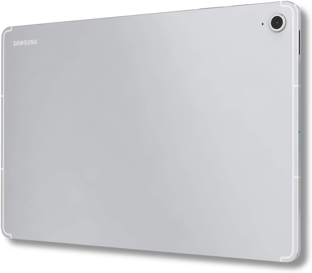 Samsung Galaxy Tab S10 FE+ Plus w/S-Pen | 128GB, 8GB RAM, Wi-Fi Only | 13.1' LCD, WiFi 6E Android 15 Tablet, 4K Camera | International Model X620 | 25W Fast Charger Bundle (Silver)