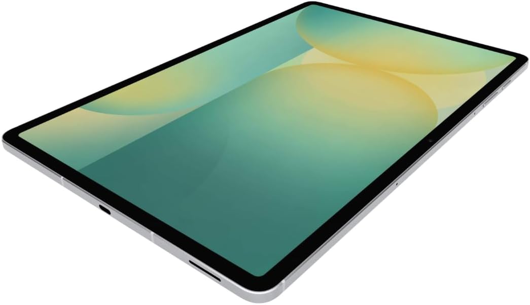 Samsung Galaxy Tab S10 FE+ Plus w/S-Pen | 128GB, 8GB RAM, Wi-Fi Only | 13.1' LCD, WiFi 6E Android 15 Tablet, 4K Camera | International Model X620 | 25W Fast Charger Bundle (Silver)