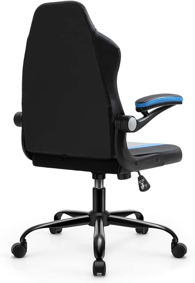 Chairs for Adults Office Desk Chairs Computer Chair with Arms Video Game Chair Gaming (D 1)