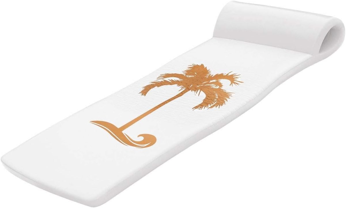 TRC Recreation Sunsation Thick Foam Pool Float Lounger w/Headrest for Lounging & Sunbathing in Swimming Pools, Beaches & Lakes
