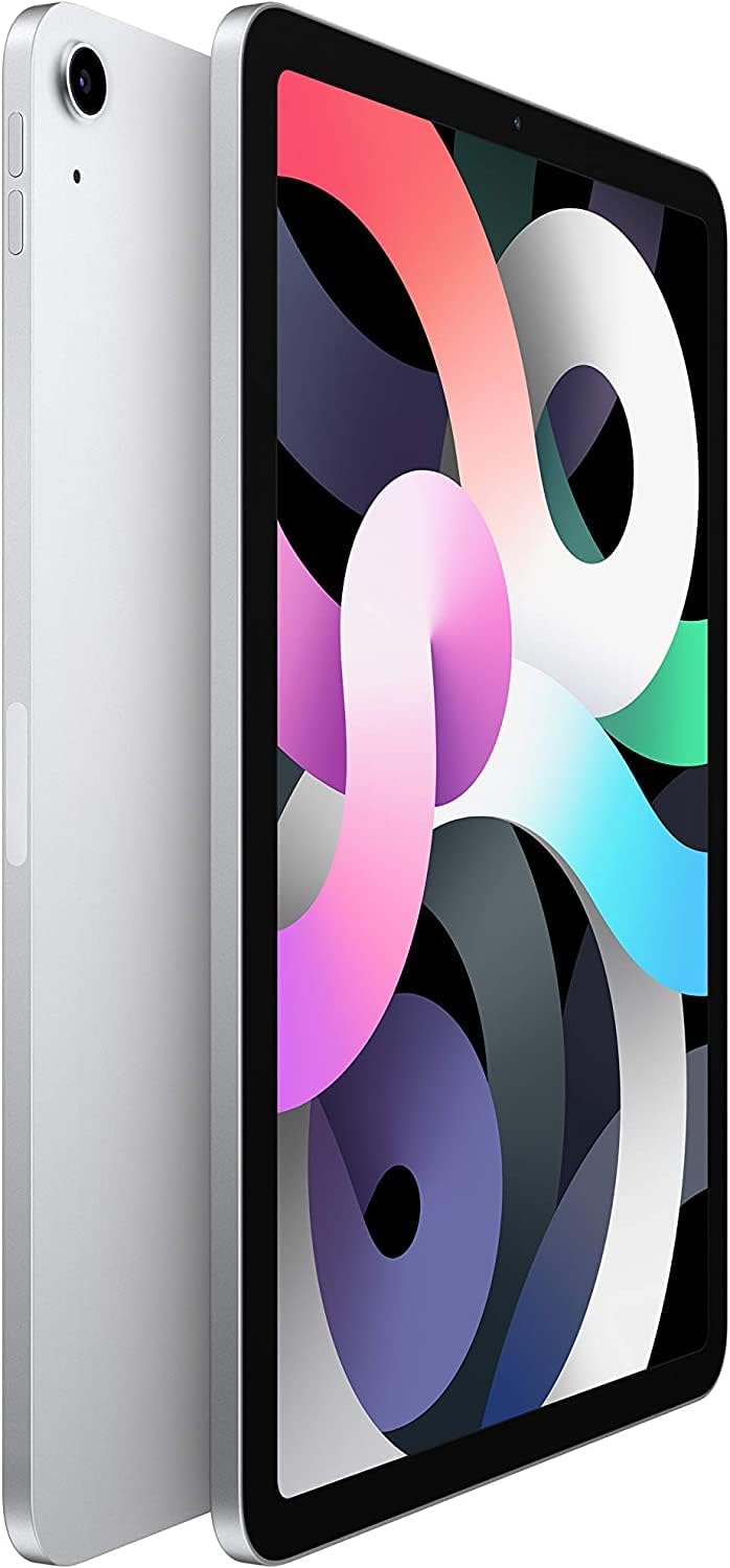Apple 2020 iPad Air 4th Gen (10.9 inch, Wi-Fi + Cellular, 256GB) Silver (Renewed)