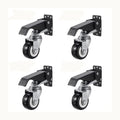 Gaming Chair, 4Pcs Upgrade Heavy Duty Workbench Caster Kit 400 Lbs Woodworking Table Wheel Set