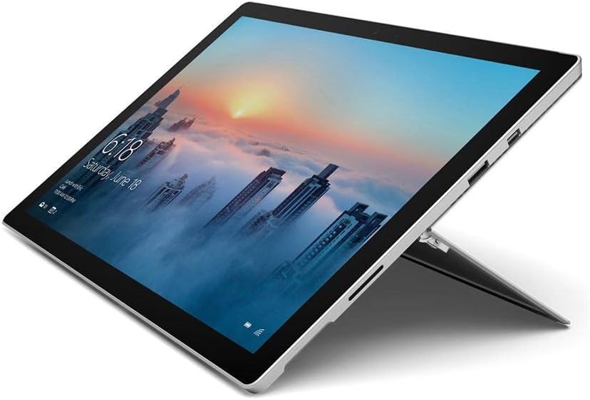 Microsoft Surface Pro 4 Intel i5-6300U X2 2.4GHz 256GB 8GB 12.3in, Silver (Renewed)