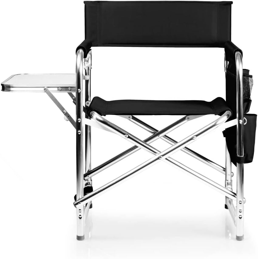 PICNIC TIME NCAA Stanford CardinalSports Chair with Side Table - Beach Chair - Camp Chair for Adults