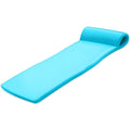 TRC Recreation Sunsation Thick Foam Pool Float Lounger w/Headrest for Lounging & Sunbathing in Swimming Pools, Beaches & Lakes