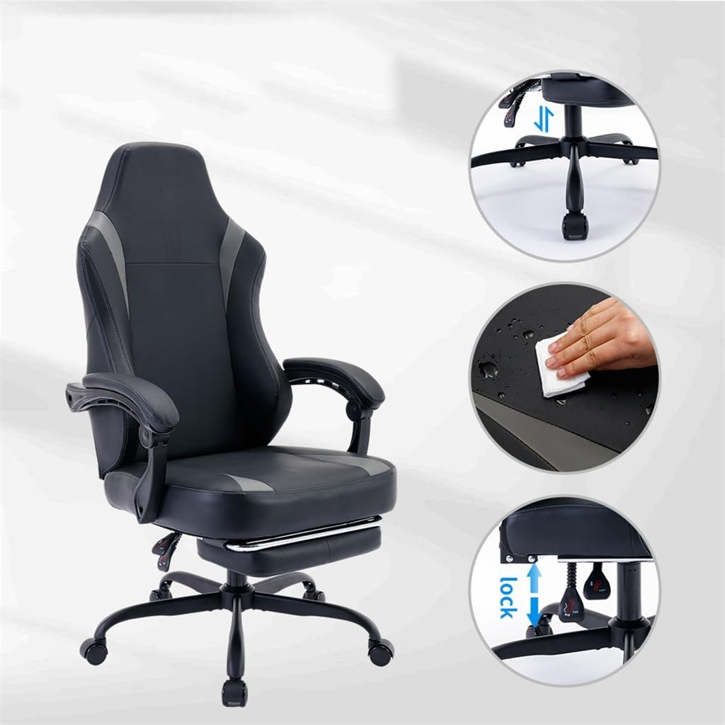 Esports Chair for Boys Comfortable and Long-Lasting for Home Gaming Chair Sofa Chair for Lying Down