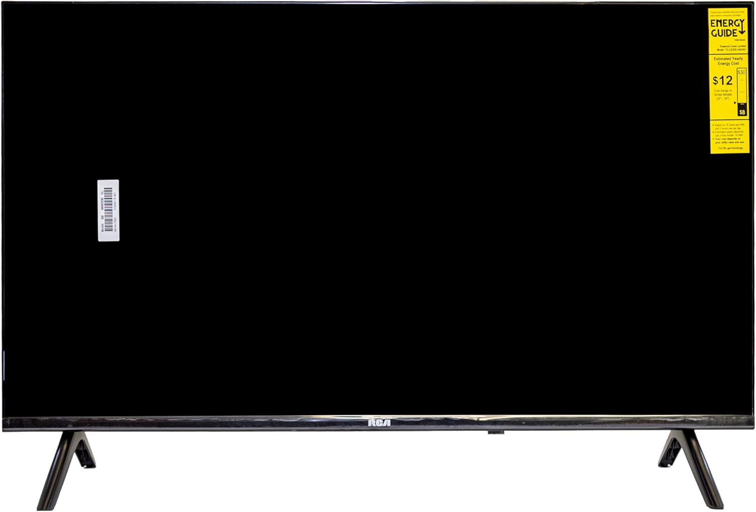 RCA 32-Inch HD Smart Google TV, Frameless LED Display with HDR10, Wi-Fi and Bluetooth, Google Assistant Built-in, Compatible with Alexa