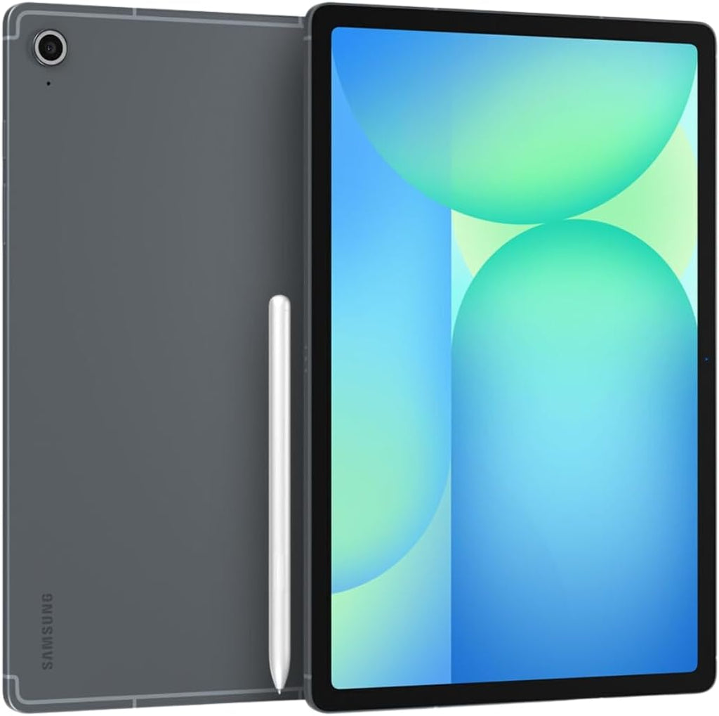 Samsung Galaxy Tab S10 FE+ Plus w/S-Pen | 128GB, 8GB RAM, Wi-Fi Only | 13.1' LCD, WiFi 6E Android 15 Tablet, 4K Camera | International Model X620 | 25W Fast Charger Bundle (Gray)