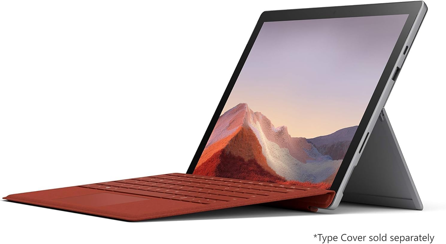 Microsoft Surface Pro 7 Plus Tablet 2-in-1 Intel Core i3 8GB RAM 128GB SSD 12.3 Inch Touchscreen Platinum Silver Windows 11 PRO (Renewed)