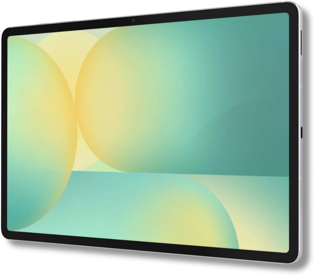 Samsung Galaxy Tab S10 FE+ Plus w/S-Pen | 128GB, 8GB RAM, Wi-Fi Only | 13.1' LCD, WiFi 6E Android 15 Tablet, 4K Camera | International Model X620 | 25W Fast Charger Bundle (Silver)