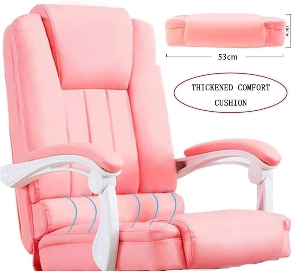 Big and Tall Executive Office Chair with 400 Pound Capacity High Back Leather Comfy Computer Chairs Smooth Swivel Desk Chair with Adjustable Lumbar Support and Footrest
