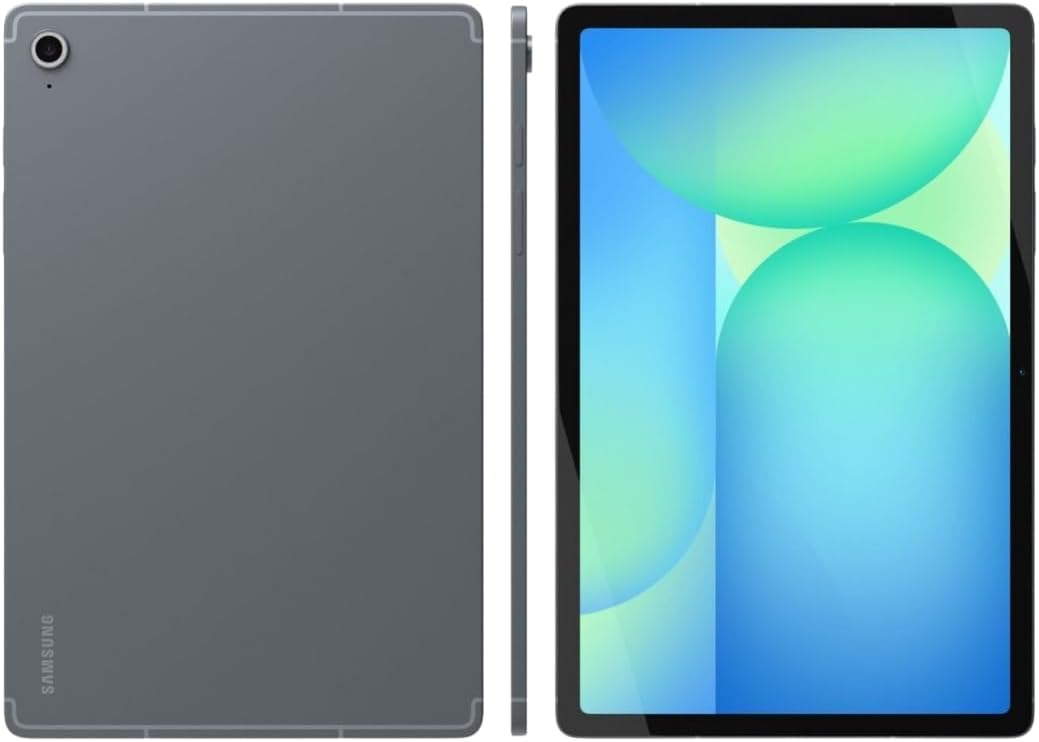 Samsung Galaxy Tab S10 FE+ Plus w/S-Pen | 128GB, 8GB RAM, Wi-Fi Only | 13.1' LCD, WiFi 6E Android 15 Tablet, 4K Camera | International Model X620 | 25W Fast Charger Bundle (Gray)