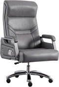 Big and Tall Executive Office Chair 400LBS Capacity Wide Seat High Back Computer Chair Comfortable Leather Desk Chairs with Adjustable Backrest and Armrests