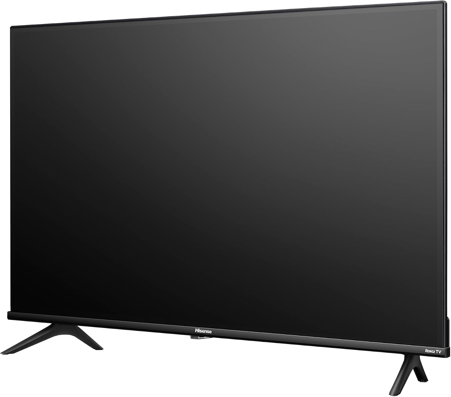 Hisense 32-Inch Class A4 Series HD 720p Smart Roku TV with Alexa Compatibility (32A4HNR) - Dolby Audio, Slim Bezel Design, Google Assistant