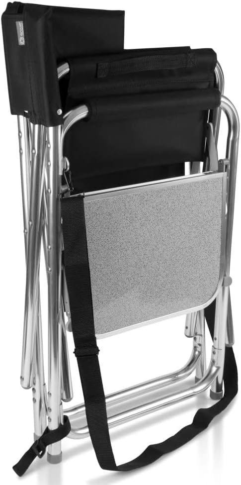 PICNIC TIME NCAA Stanford CardinalSports Chair with Side Table - Beach Chair - Camp Chair for Adults