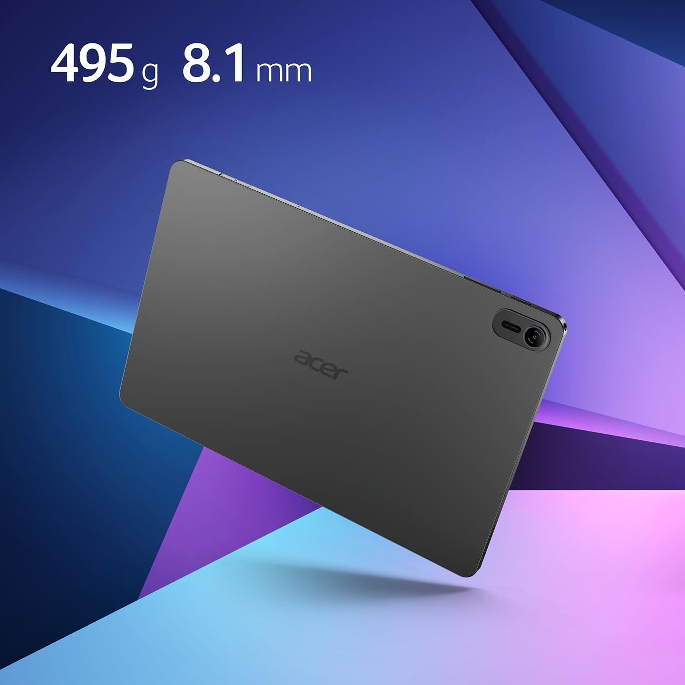 acer Iconia Tab P10 P10-21Q-870Q Tablet | 10.4' QLED Quantum Dot 90Hz IPS Touch | MediaTek Helio G99 Octa-Core CPU | 6GB RAM | 128GB UFS | Wi-Fi 5 | 5MP & Rear 13MP Webcam | Bumper Case | Android 14