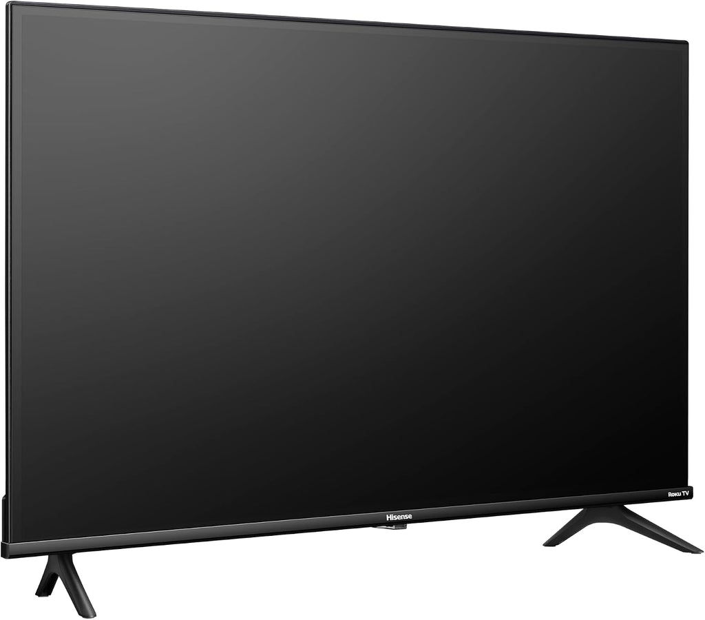 Hisense 32-Inch Class A4 Series HD 720p Smart Roku TV with Alexa Compatibility (32A4HNR) - Dolby Audio, Slim Bezel Design, Google Assistant