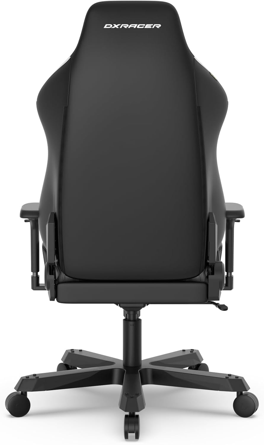 DXRacer Tank XXL Ergonomic Video Gaming Chair for Adults, Office Reclining Computer Chair with Magnetic Head Pillow and Lumbar Support, Racing Style Height Adjustable (EPU Leatherette, Black White)