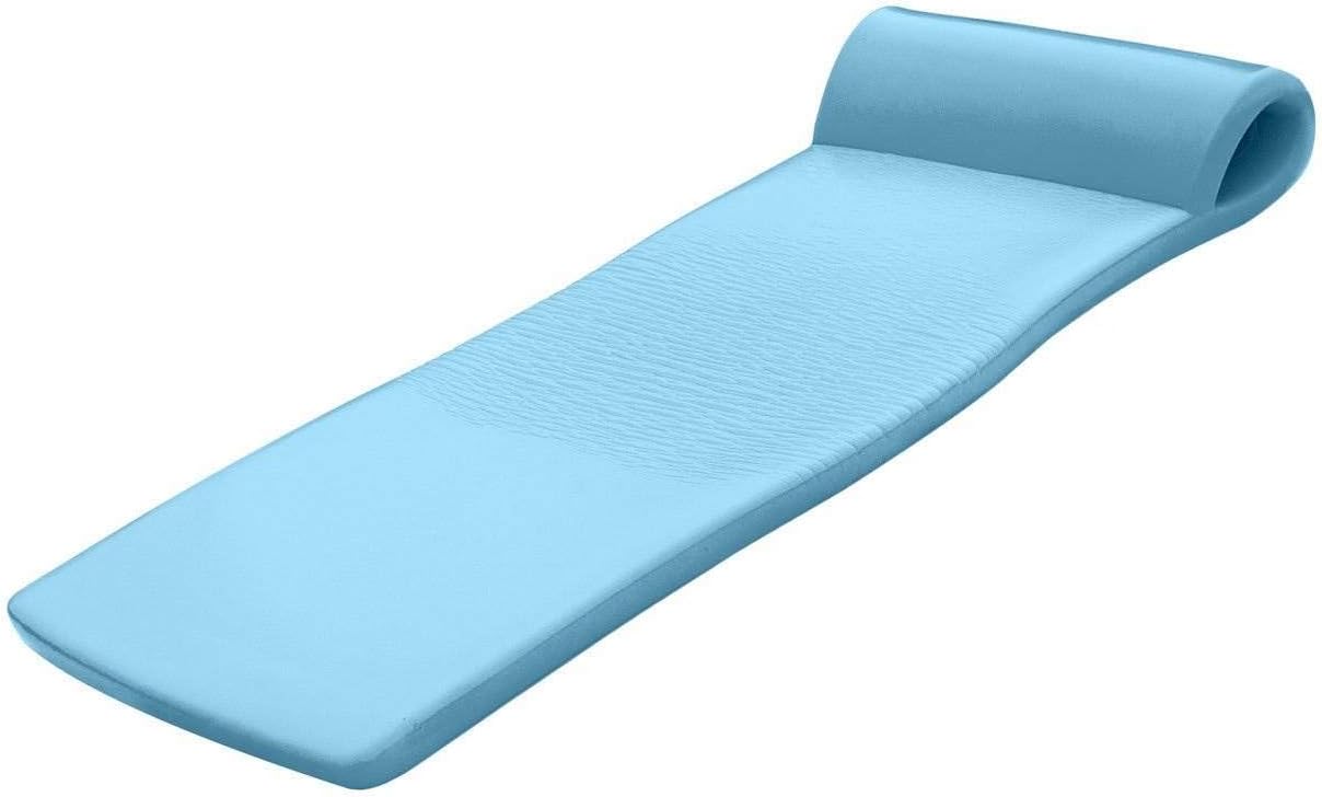 TRC Recreation Sunsation Thick Foam Pool Float Lounger w/Headrest for Lounging & Sunbathing in Swimming Pools, Beaches & Lakes