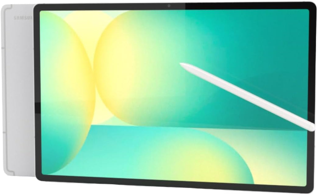 Samsung Galaxy Tab S10 FE+ Plus w/S-Pen | 128GB, 8GB RAM, Wi-Fi Only | 13.1' LCD, WiFi 6E Android 15 Tablet, 4K Camera | International Model X620 | 25W Fast Charger Bundle (Silver)