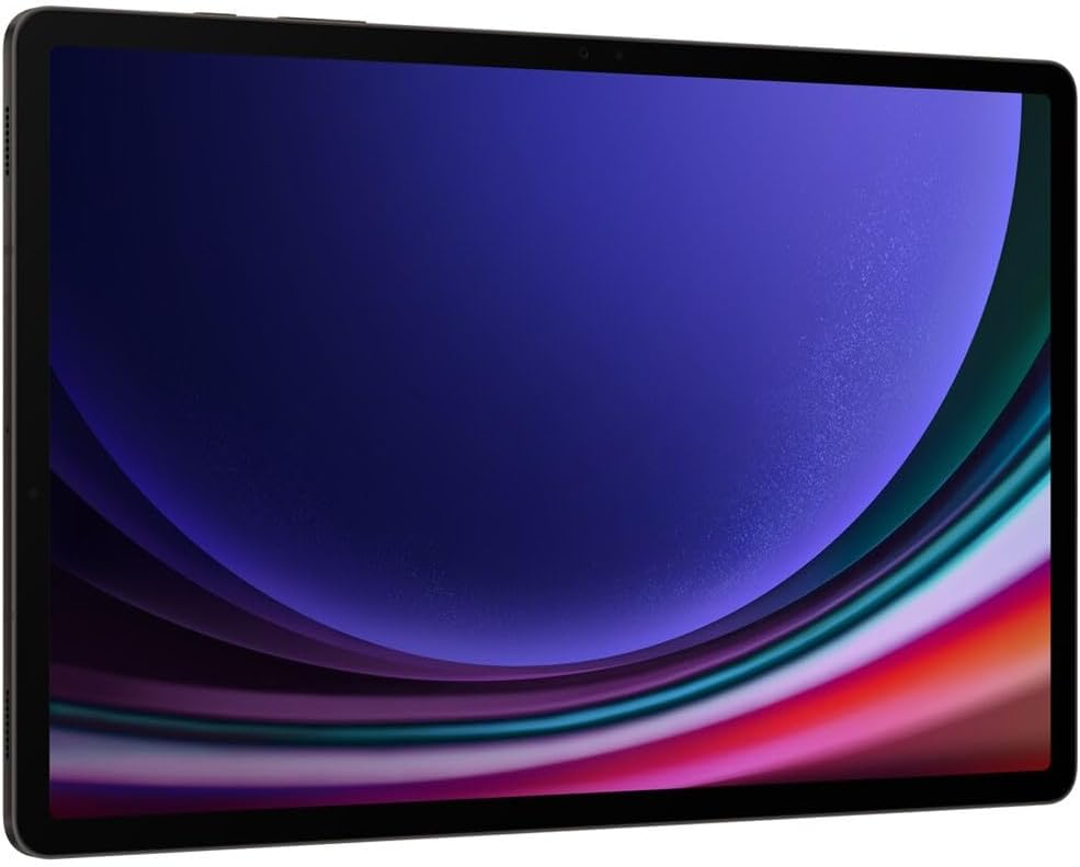SAMSUNG Galaxy Tab S9+ 5G (256GB, WiFi + Cellular) Fully Unlocked Android Tablet, 12.4' AMOLED, Wi-Fi 6E, Ultra Wide Camera, S Pen NOT Included, SM-X818U (w/ 256GB SD, Graphite) (Renewed)
