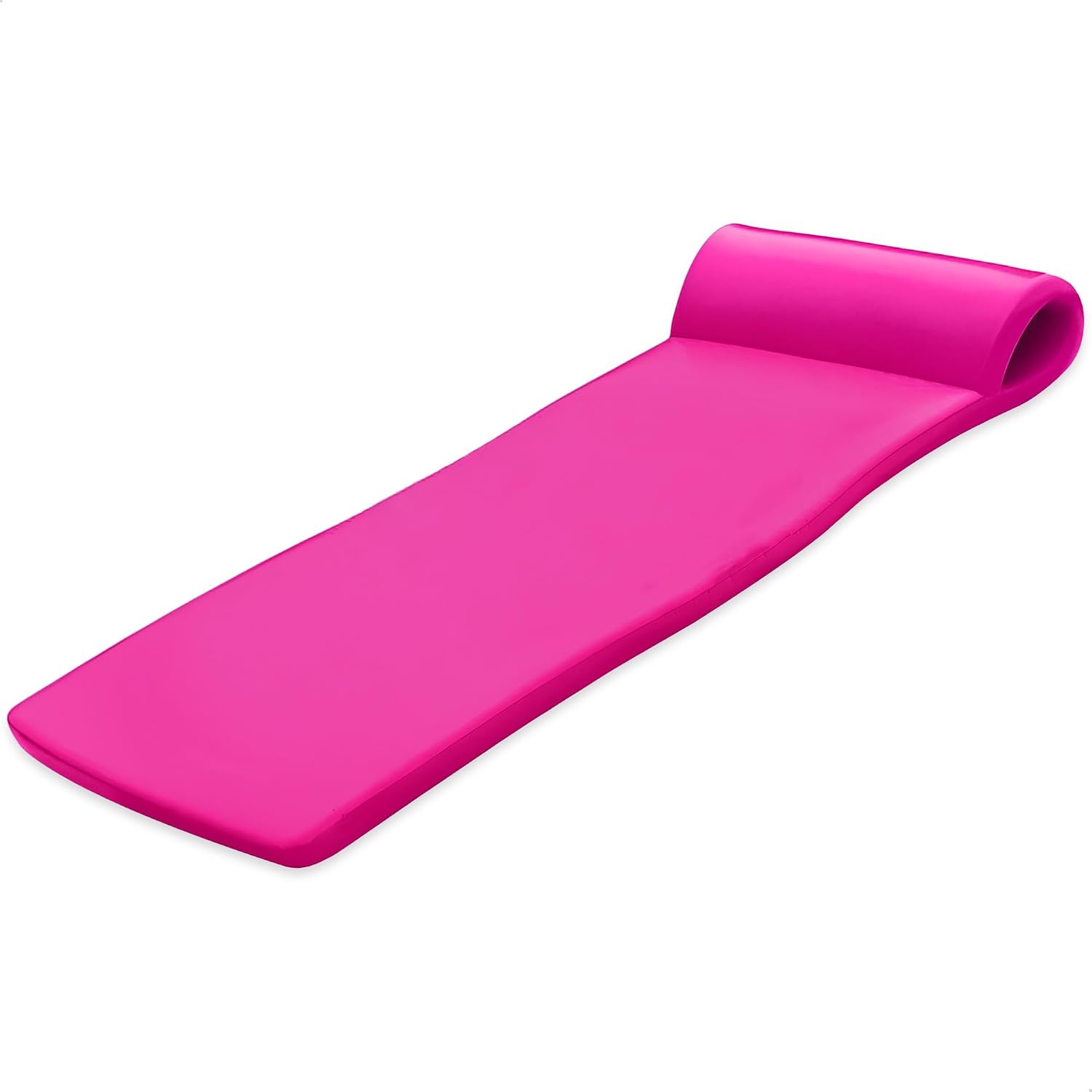 TRC Recreation Sunsation Thick Foam Pool Float Lounger w/Headrest for Lounging & Sunbathing in Swimming Pools, Beaches & Lakes