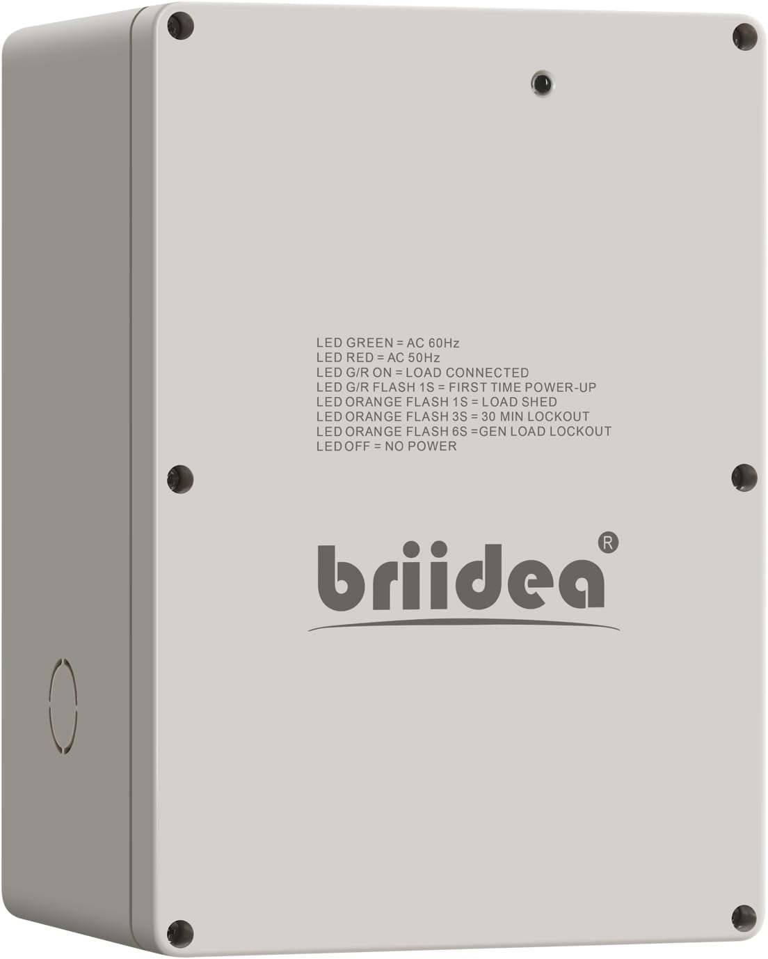 100 Amp Smart Management Module (SMM), Briidea Load Management Device, Replaceable/Compatible with Generac 7006, Protects Generator from Overload, Gray