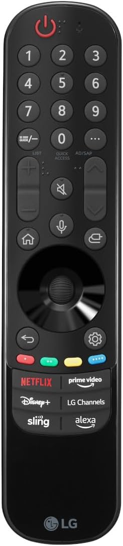 LG 65-Inch Class QNED80T Series LED Smart TV 4K Processor Flat Screen with Magic Remote AI-Powered with Alexa Built-in (65QNED80TUC, 2024)