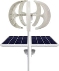 600W Wind Turbine Generator, 24V Wind Turbine Generator Home Windmill Kit, 6.56ft/s Start Wind Speed, 5-Blade Wind Power Generator with Controller for Home, Business, Industrial Energy Supply