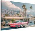 artgeist - Canvas Wall Art XXL Summer Vibes 90x60 cm/36'x24' 1 piece - Non-woven Canvas Prints Image Framed Artwork Painting Picture Photo Home Decoration - Holiday Landscape Cadillac c-H-10030-b-a