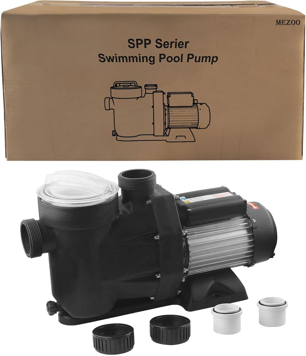 Above Ground Pool Pump/1.5HP Swimming Pool Pump 7140GPH In/Above Ground Pool Pump with High Efficiency and Low Noise,Apply to Water Circulation in Filtration System