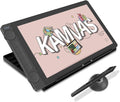 HUION Kamvas 13 (Gen 3) Drawing Tablet with Screen,13.3' Full-Laminated Art Tablet with Anti-Sparkle Canvas Glass 2.0, 99% sRGB, PenTech 4.0, 16384 Pen Pressure, Dual Dial for PC, Mac, Android, Black