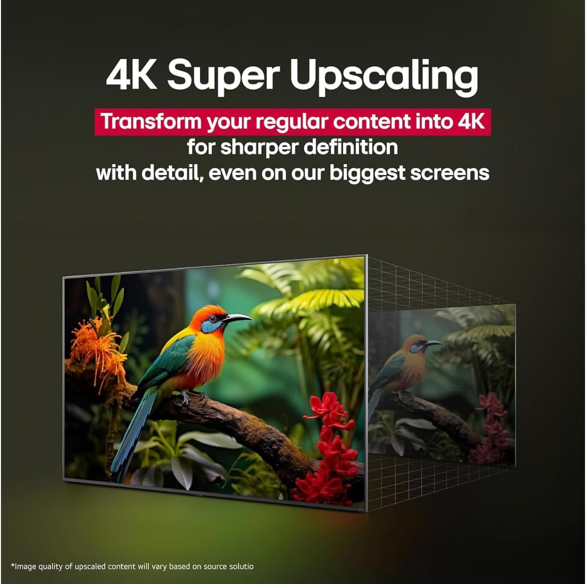 LG 43' (2025 Model) UHD AI UA75 Smart TV HDR10 Bluetooth a7 AI Processor 4K Gen8 Filmmaker Mode webOS 25 + Wall Mount Compatible with Alexa(Renewed)