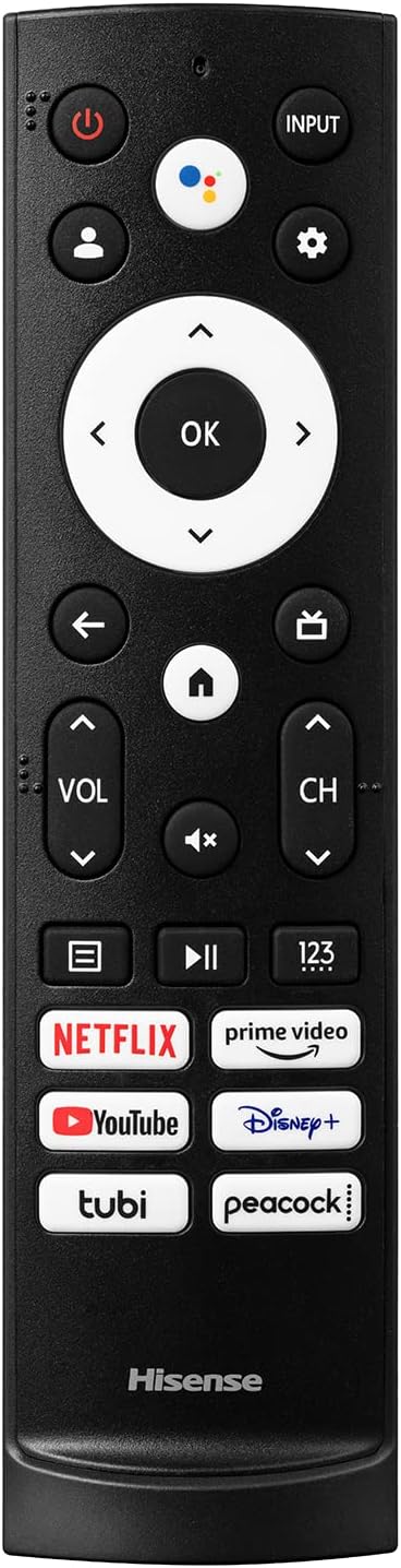 Hisense 50-Inch Class A6 Series 4K UHD Smart Google TV with Alexa Compatibility, Dolby Vision HDR, DTS Virtual X, Sports & Game Modes, Voice Remote, Chromecast Built-in (50A6H)