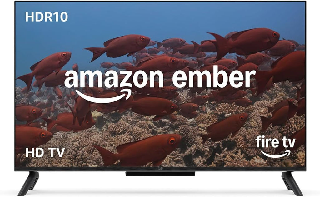 Amazon Ember 32' 2-Series with Fire TV (newest model), HD smart TV with Alexa Remote, fast streaming, Dolby Audio, Ambient Experience, free and live TV, find shows faster with Alexa+