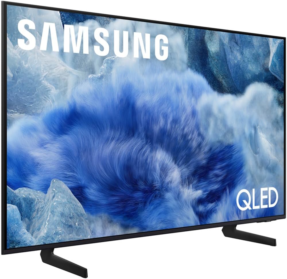 Samsung QN43Q8FAAFXZA 43 Inch Class QLED Q8F 4K Vision AI Smart TV with 2 Year Amber Protection Plan (2025)