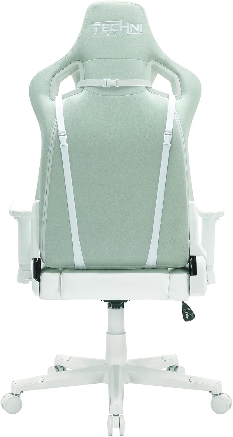 Ergonomic Office Gaming Chairs for Adults 400 Lb, High-Back Computer Desk Chair with 2D Armrests, 150° Swivel, Lumbar Support,Comfy Reclining Cute Chair for Home Computer, for Small Spaces,Mint