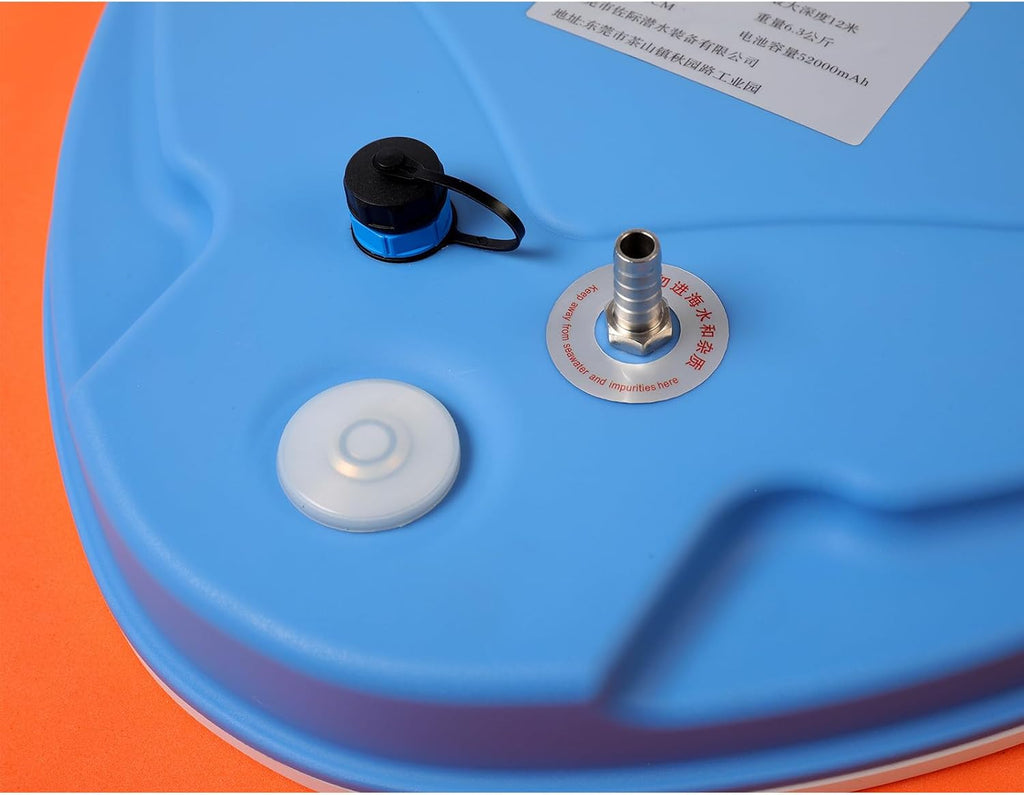 TUXING Upgraded Scuba Diving Ventilator Tankless Diving System,Portable Rechargeable Scuba Diving Tank, Waterproof Air Compressor,Swimming Pool Toys Diving Toys,Dive Without Tanks