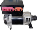5KW-10KW Belt-Driven High Power Generator (Copper Coil, 220V/380V AC, Single/Three Phase) – Portable Gas/Diesel Engine Power Supply & Home Backup Generator(220V/380V dual-use,6KW)
