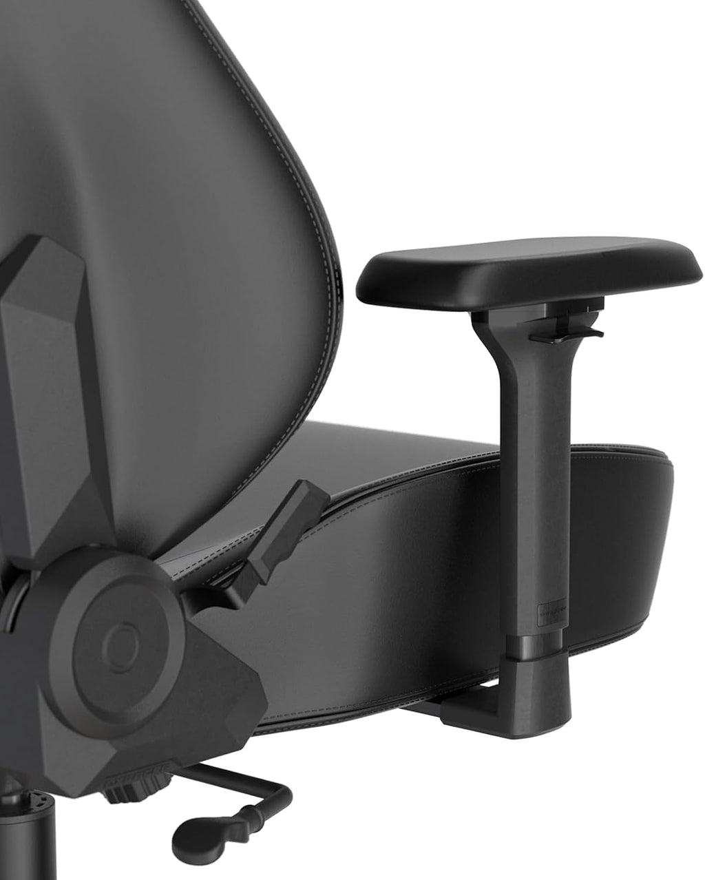 DXRacer Tank XXL Ergonomic Video Gaming Chair for Adults, Office Reclining Computer Chair with Magnetic Head Pillow and Lumbar Support, Racing Style Height Adjustable (EPU Leatherette, Black White)