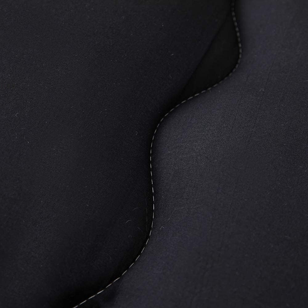 MAXYOYO Japanese Floor Mattress Futon Mattress, 4' Thicken Tatami Mat Sleeping Pad Foldable Roll Up Mat Boys Girls Dormitory Pad Kids Floor Lounger, Black, King