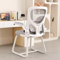 Ergonomic Office Chair, Mesh Back Computer Chair, 90° Flip Armrest, for Dormitory, Study Room, Office, Desk, Gaming Chair (Color : C)
