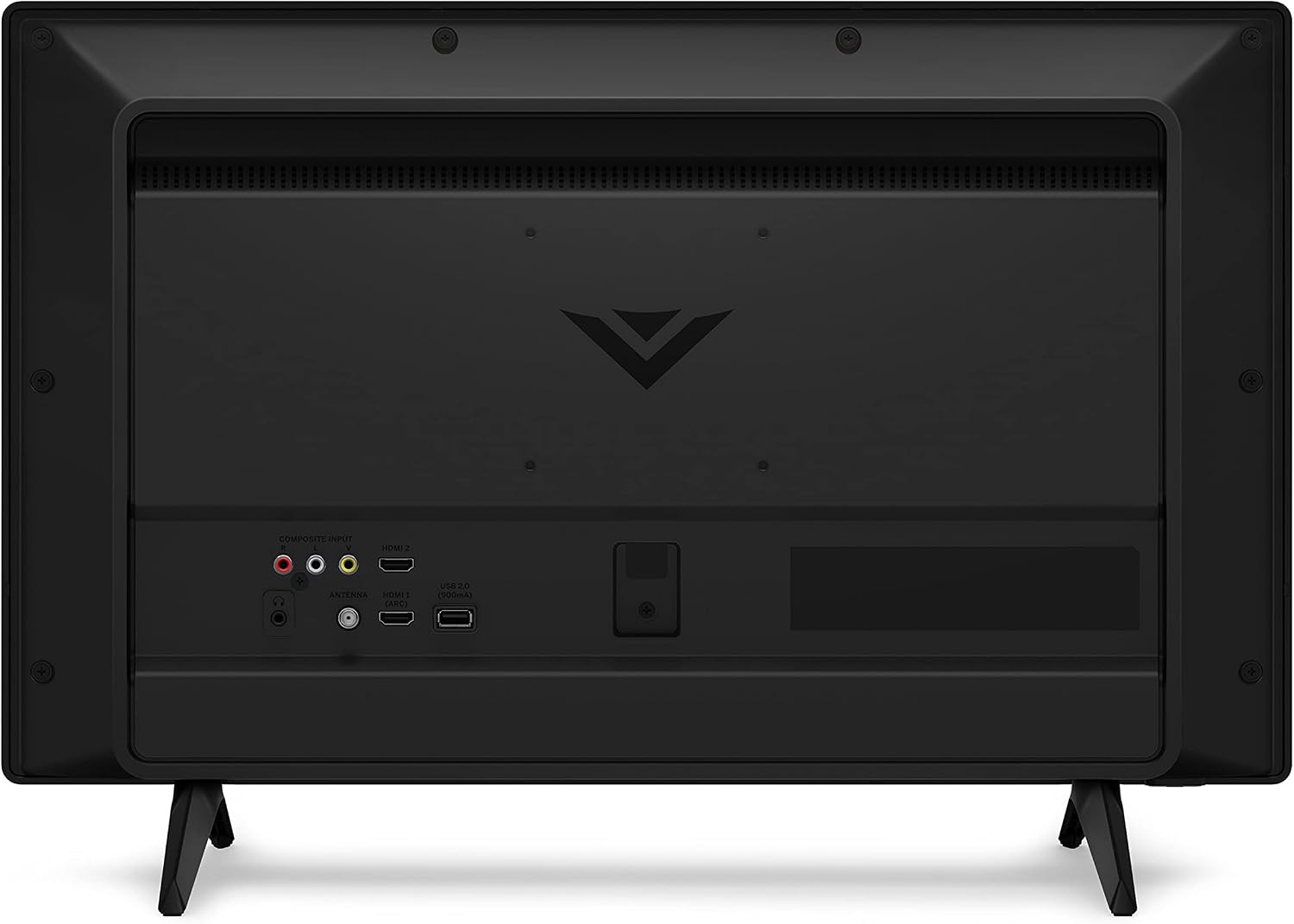 VIZIO 24-inch D-Series Full HD 1080p Smart TV with Apple AirPlay and Chromecast Built-in, Alexa Compatibility, D24f-J09, 2022 Model